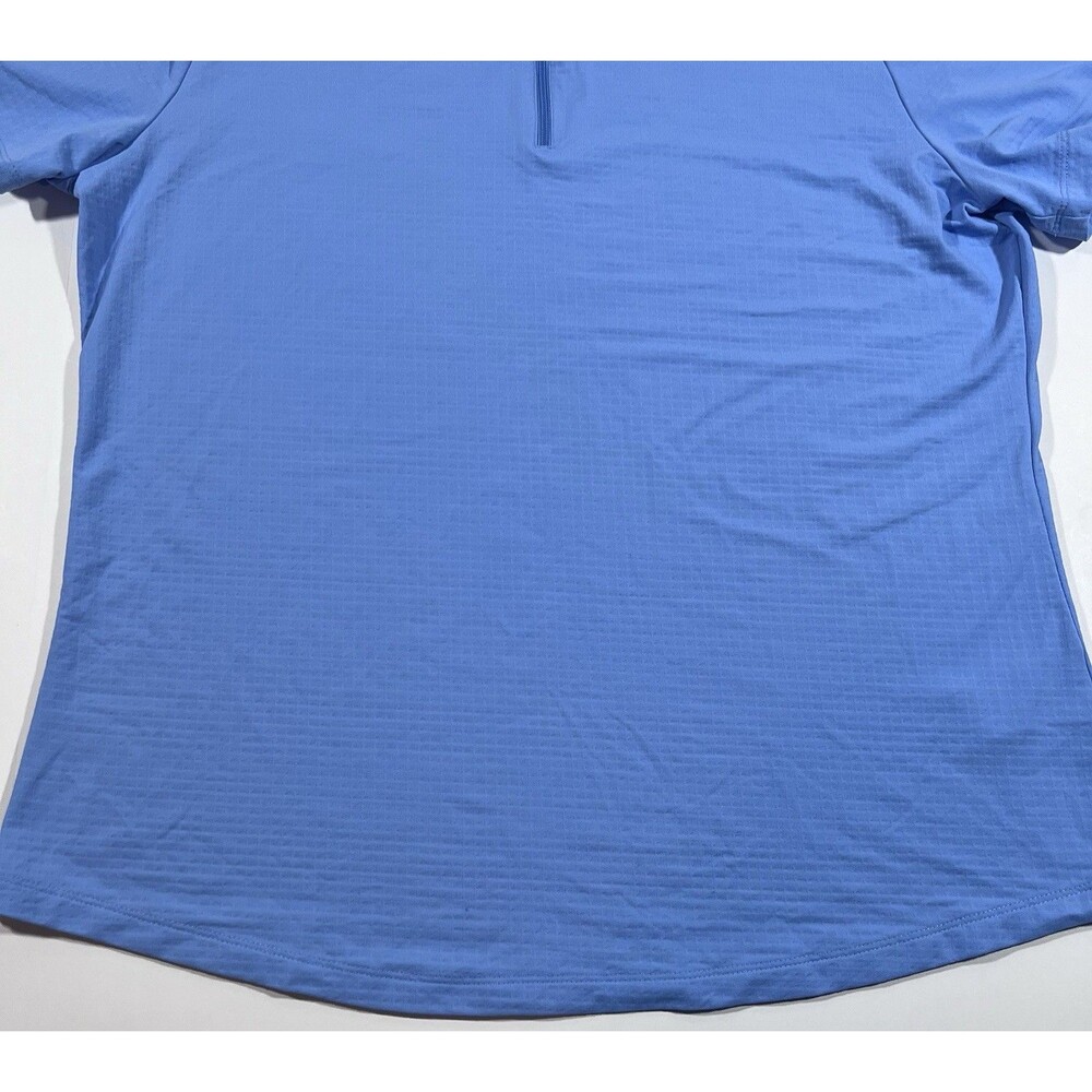 IBKUL 1/4 Zip Short Sleeve Golf Shirt UPF 50+ Cooling Athletic Top Women's XL - Picture 2 of 9